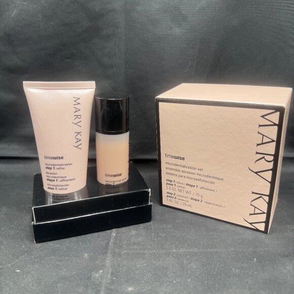 Vintage Mary Kay Timewise Microdermabrasion Set Refine & Replenish NEW - Picture 2 of 5